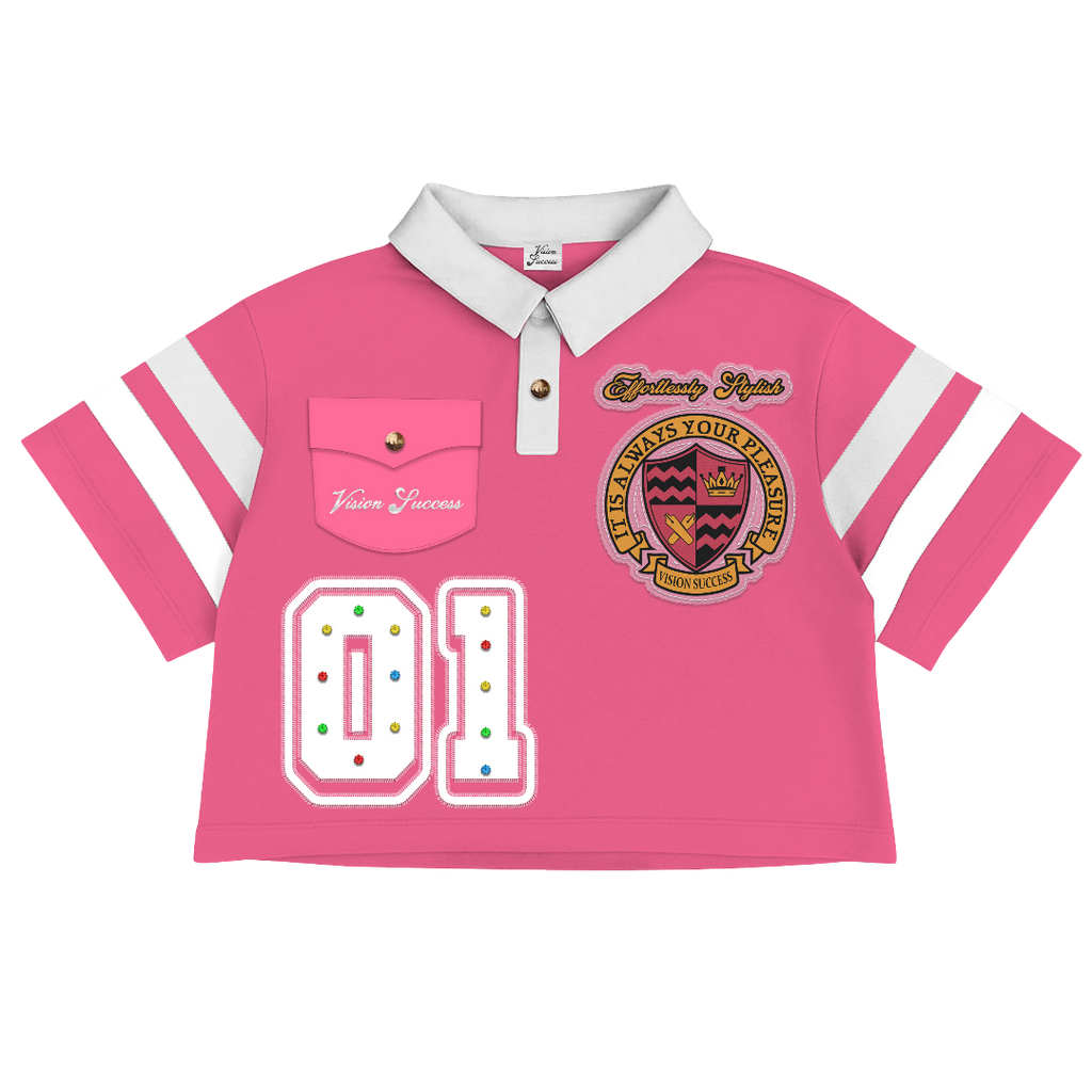 VISION PINK POLO SHIRT